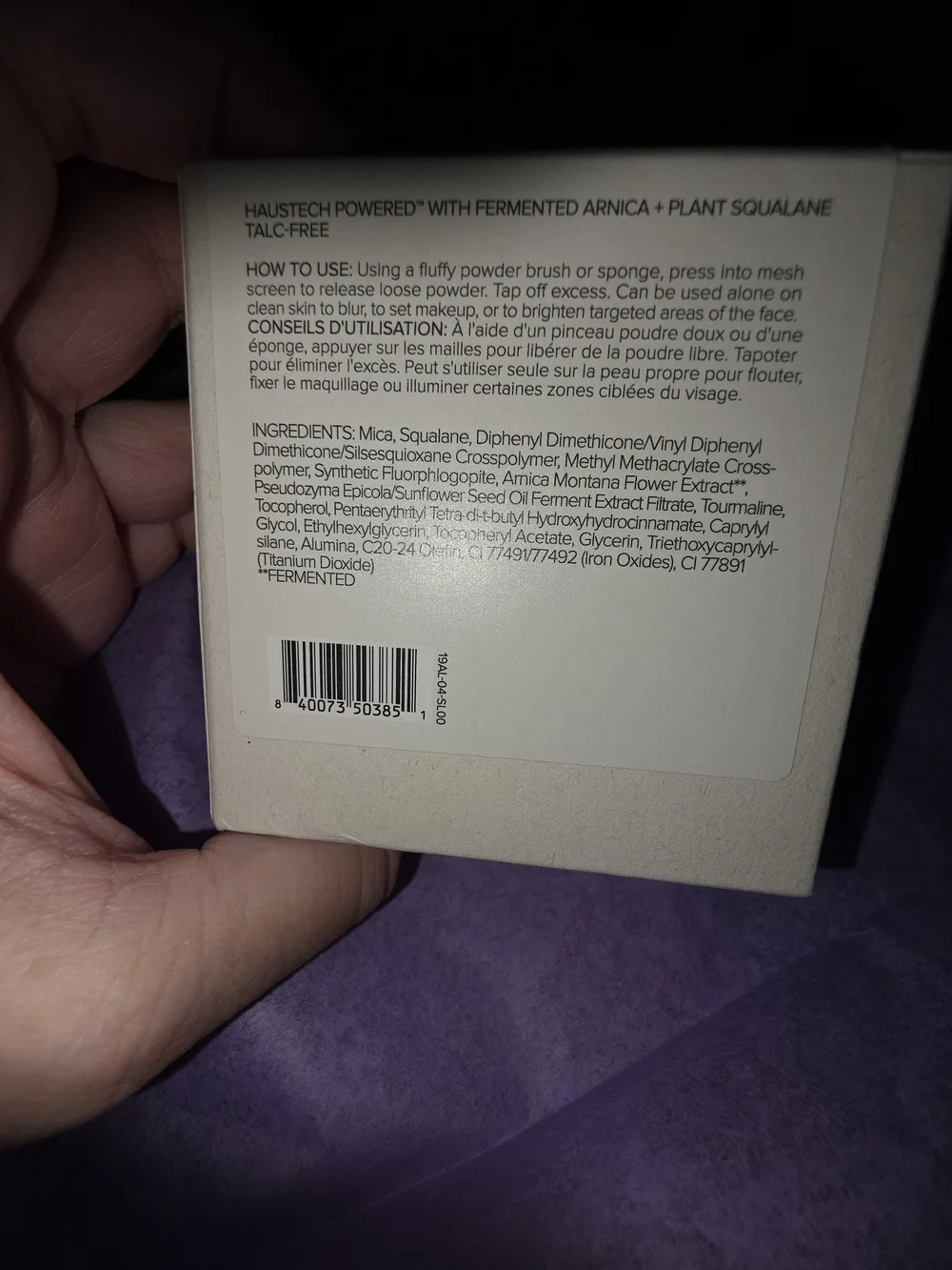 Haus Labs Bio-Blurring Talc-Free Loose Setting Powder Natural Peach New